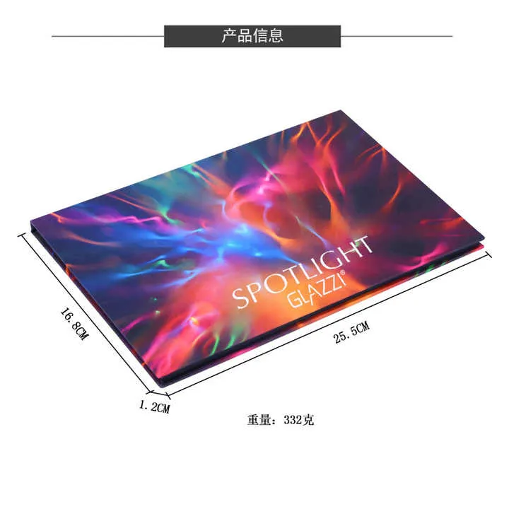 أضواء كاشفة 40 لون لوحة ظلال عيون  Spotlights 40 Colors Eyeshadow Palette Artist Colorful