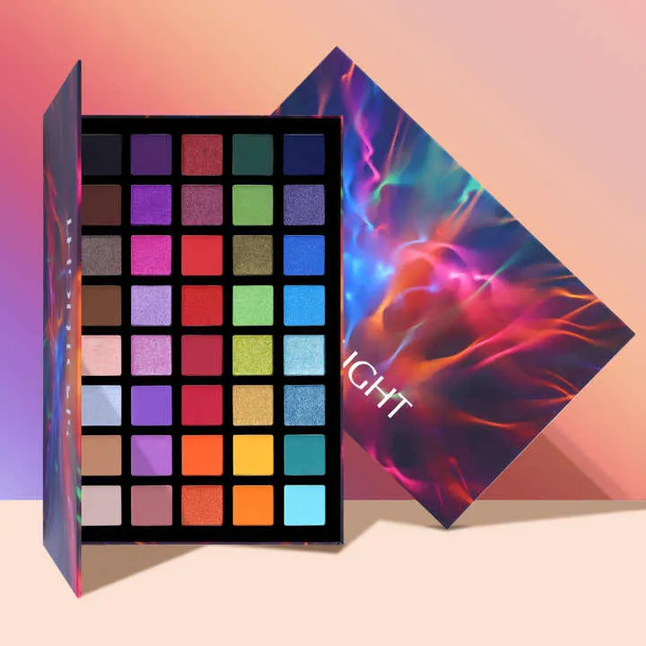 أضواء كاشفة 40 لون لوحة ظلال عيون  Spotlights 40 Colors Eyeshadow Palette Artist Colorful