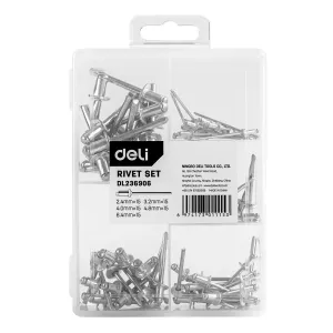 5-in-1 High-Strength Aluminum Pop Rivets with Steel Shank