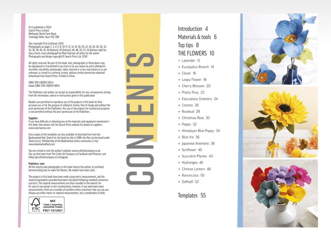 All-New Twenty to Make: Felt Flowers Book