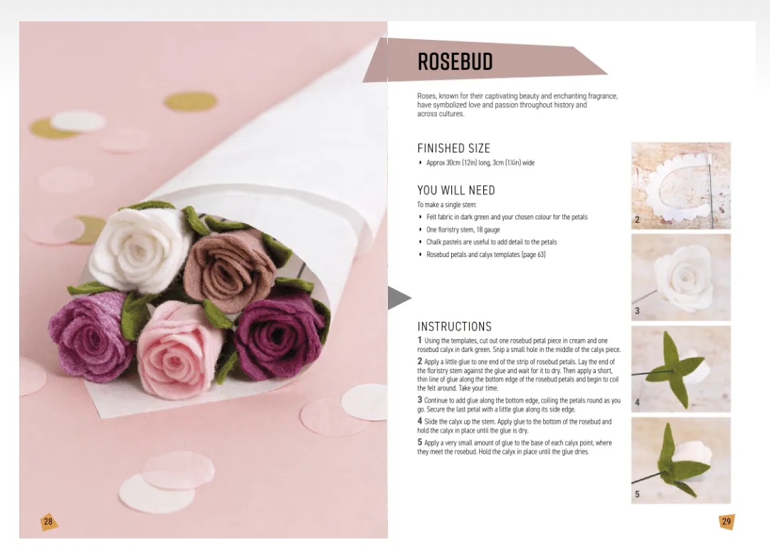 All-New Twenty to Make: Felt Flowers Book