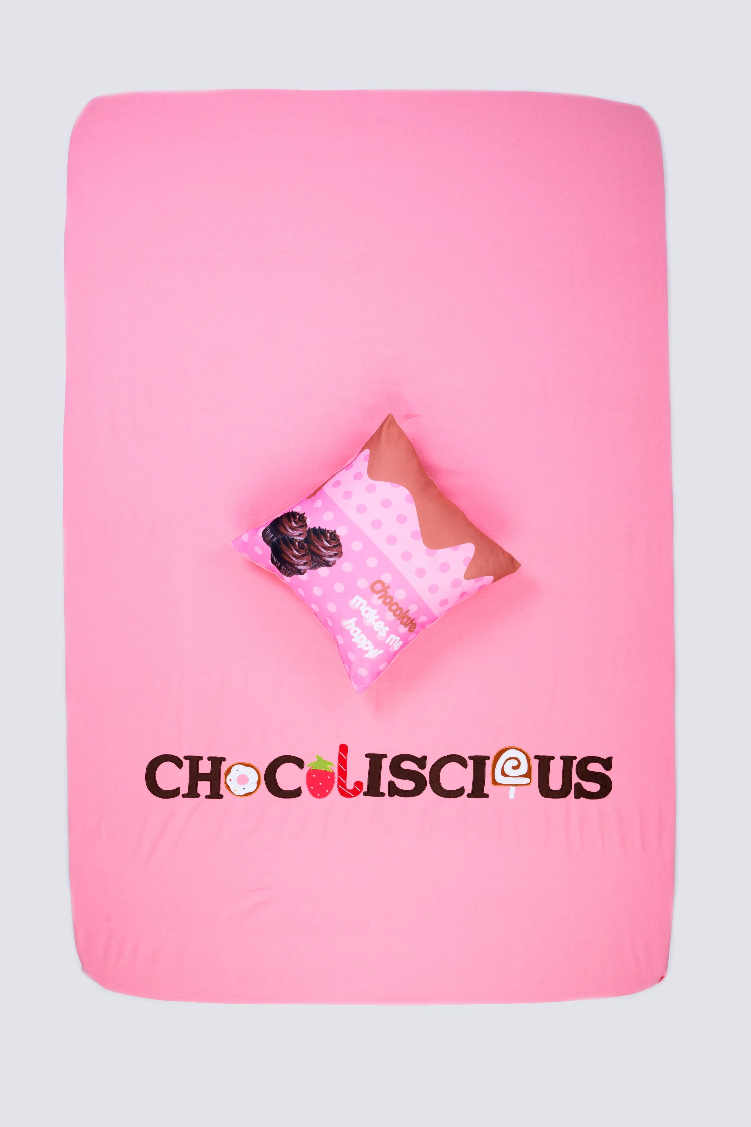 Chocolate Bed Cover (Single)