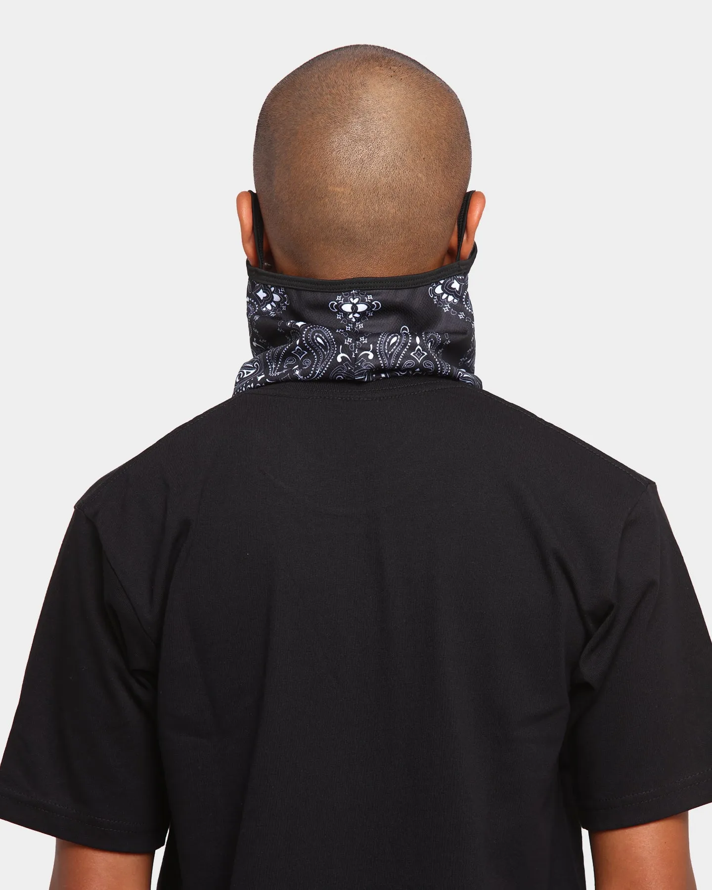 Crooks & Castles Crooks & Castles X Death Row Paisley Bandana Mask Black/Paisley