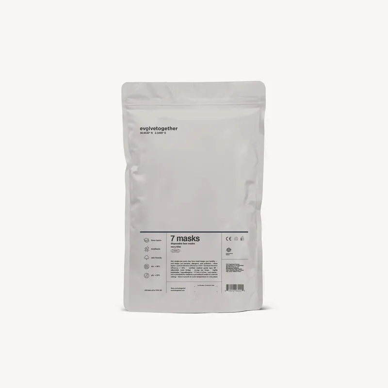 Face Mask 7 Pack (Navy)