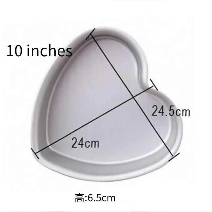 Heart Shape Removable -قالب كيك شيفون