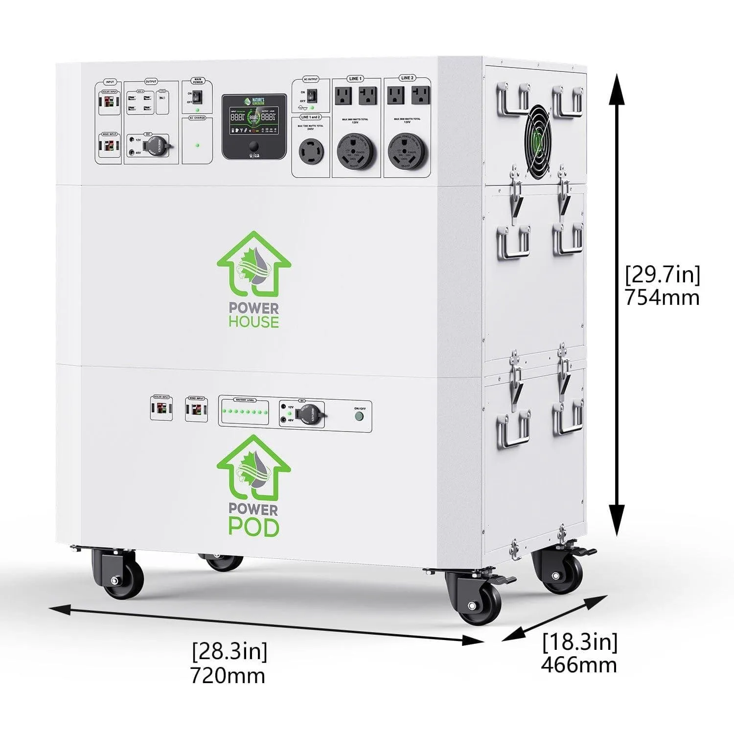 Nature’s Generator Powerhouse Platinum Plus PE System