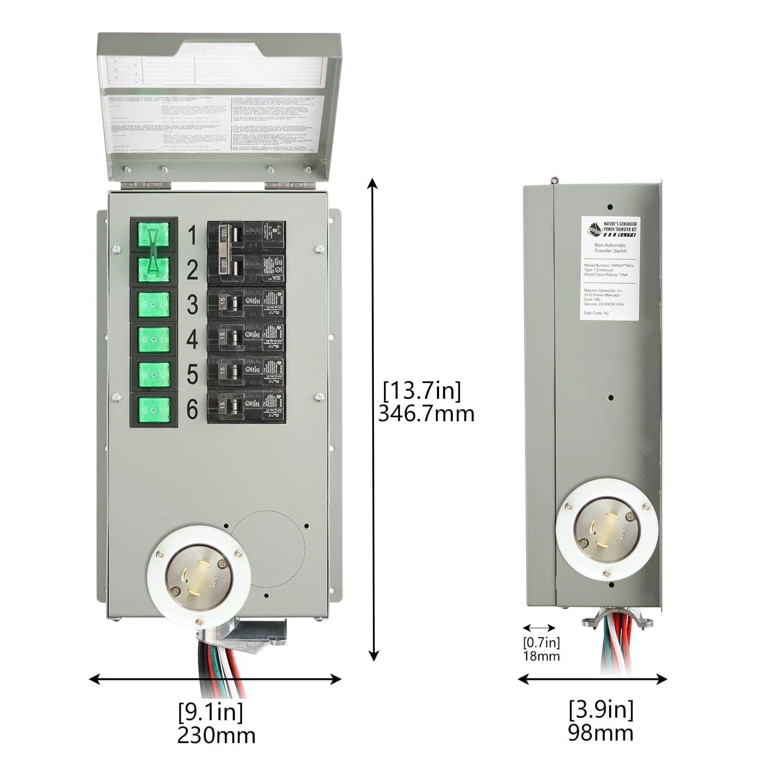 Nature’s Generator Powerhouse Platinum Plus PE System