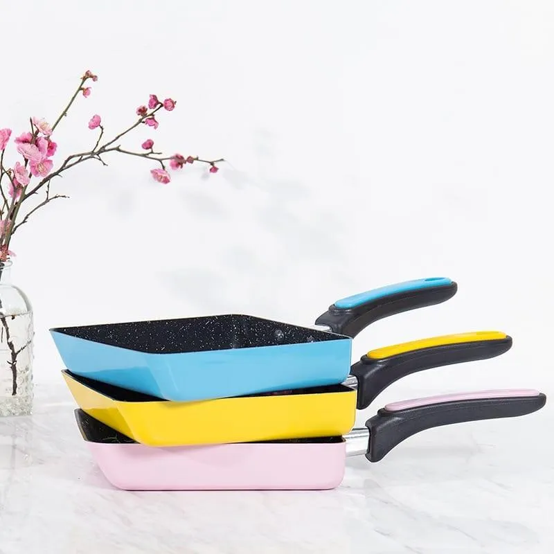 Non-Stick Colorful Stainless Steel Frying Pan