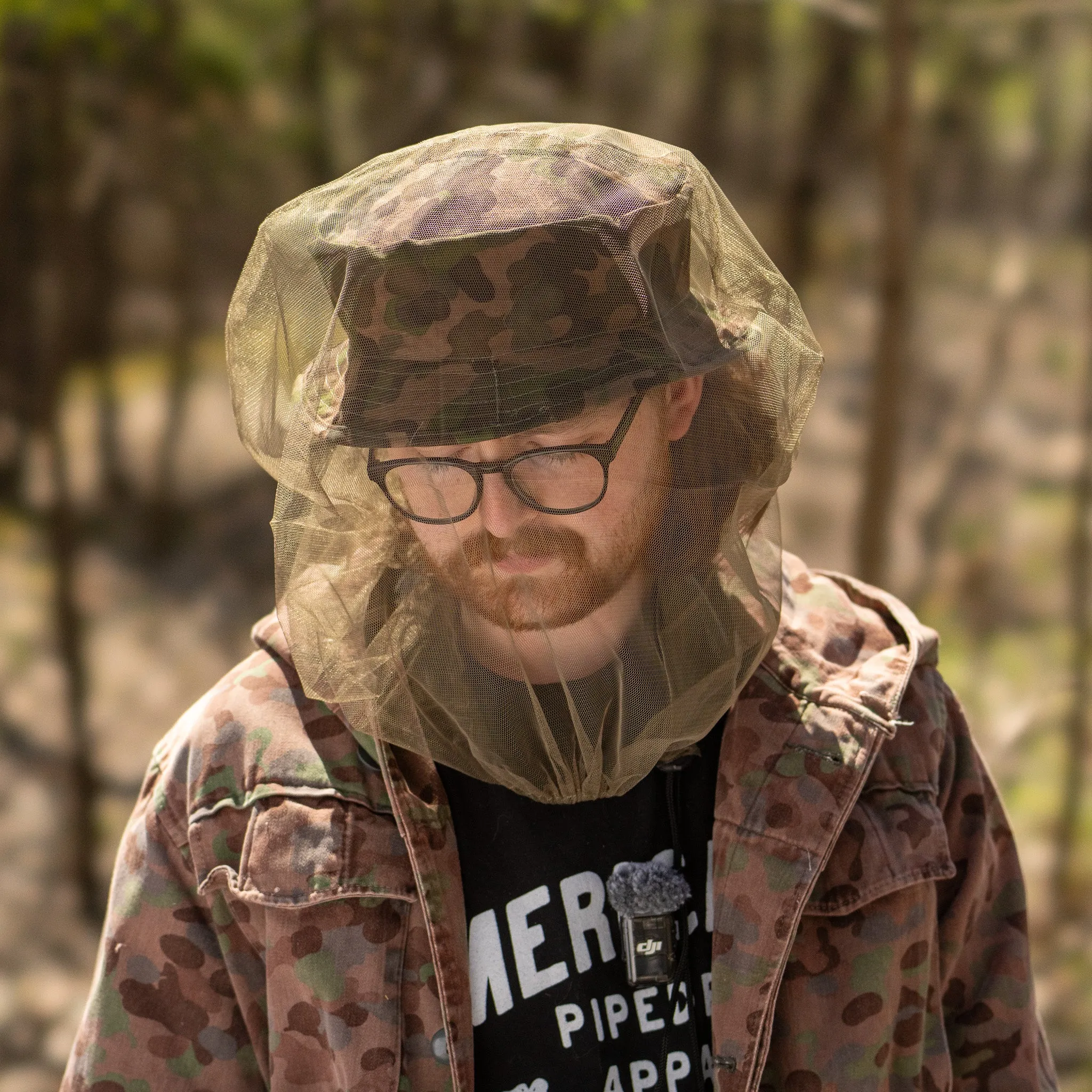 Unissued Bundeswehr Mosquito Head Net